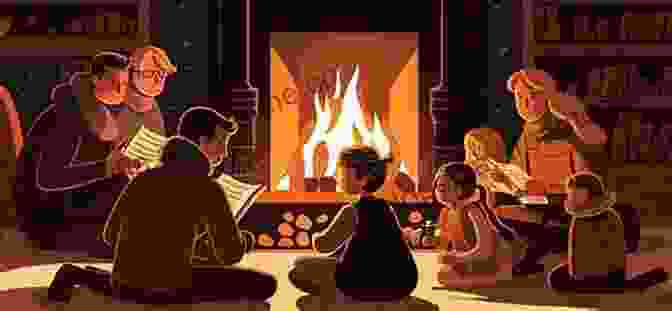 A Cozy Illustration Of A Family Gathered Around A Fireplace, Sharing Stories And Enjoying Each Other's Company. Ho Ho Ho (Charles Reasoner Holiday Books)