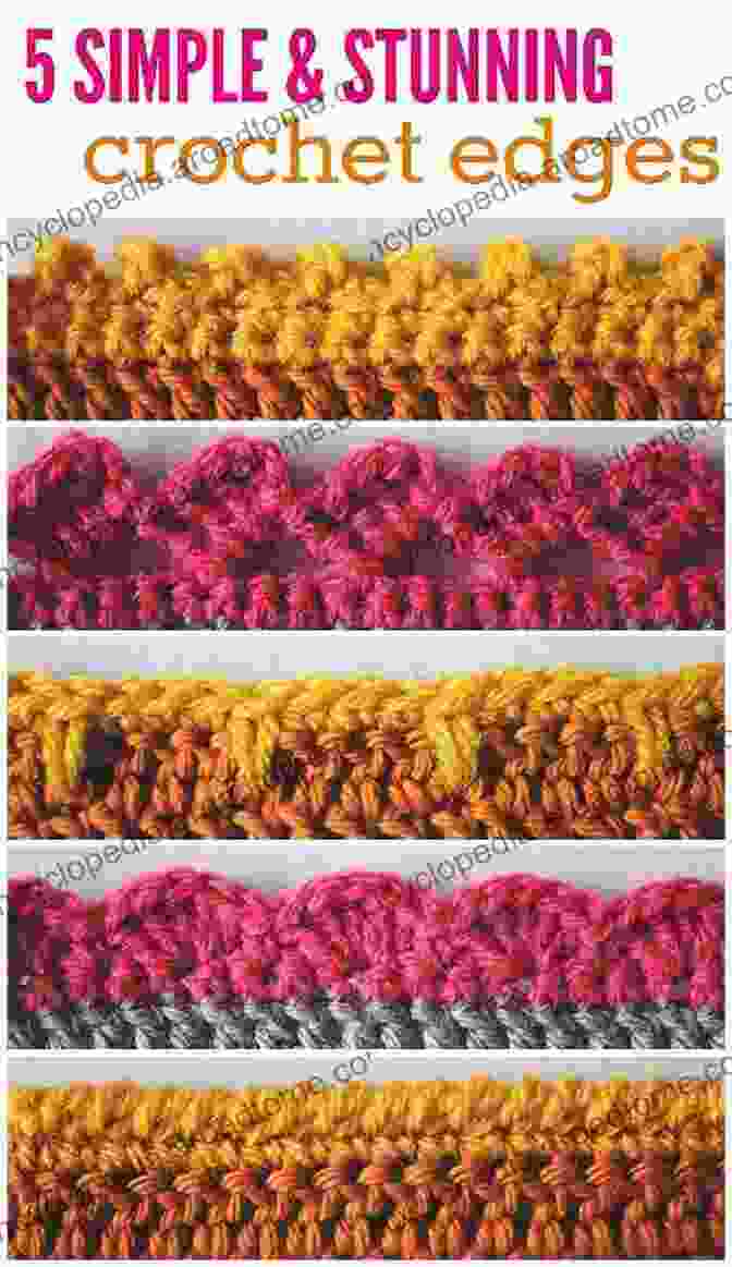 A Gallery Of Crochet Projects Featuring A Variety Of Edging Techniques Every Which Way Crochet BFree Downloads: 139 Patterns For Customized Edgings