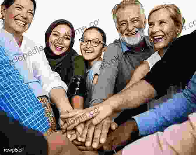 A Group Of People From Different Cultures Holding Hands And Smiling One World Many Cultures (2 Downloads)