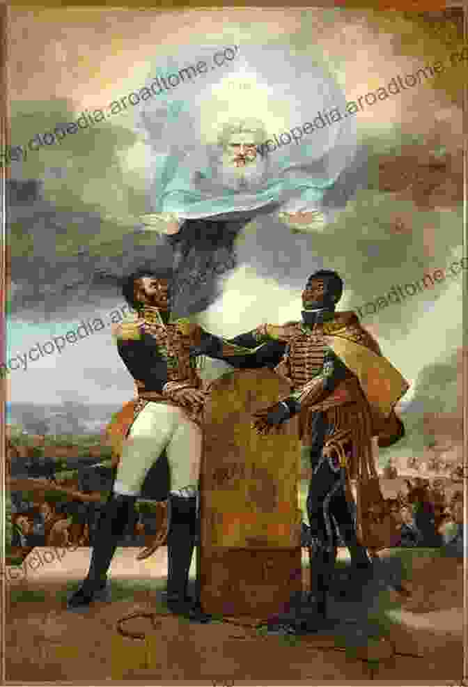 A Painting Depicting The Haitian Revolution, With Figures Representing Toussaint Louverture, Jean Jacques Dessalines, And Tadeusz Kosciuszko Gentlemen Scientists And Revolutionaries: The Founding Fathers In The Age Of Enlightenment