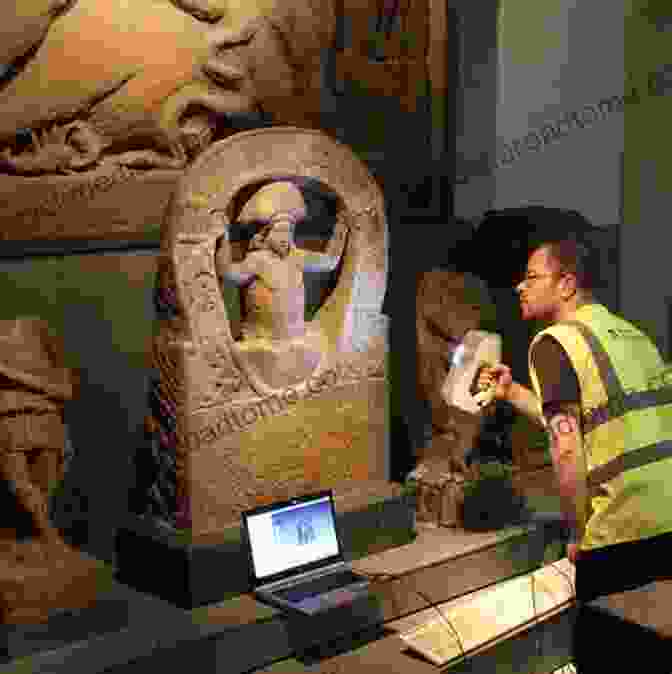 A Photo Of Archaeologists Using A 3D Model Of An Artifact Digital Methods And Remote Sensing In Archaeology: Archaeology In The Age Of Sensing (Quantitative Methods In The Humanities And Social Sciences)