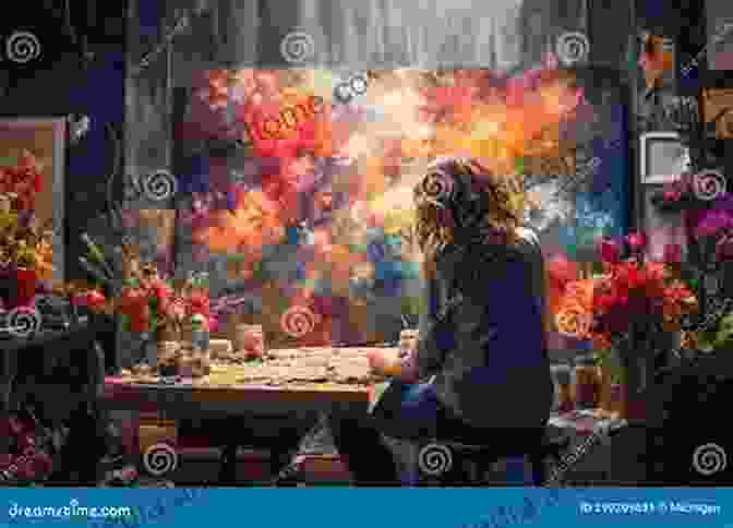 A Photograph Of A Painter Immersed In The Creative Process, Surrounded By Vibrant Colors And Canvases. Space Nomads: Set A Course For Mars: Chasing The Arts Sciences And Technology For Human Transformation