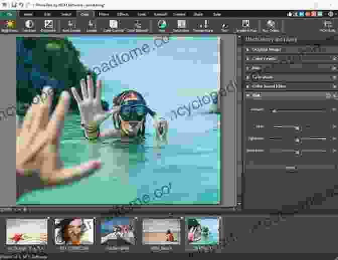 A Screenshot Of A Digital Image Editing Software Digital Imaging Primer