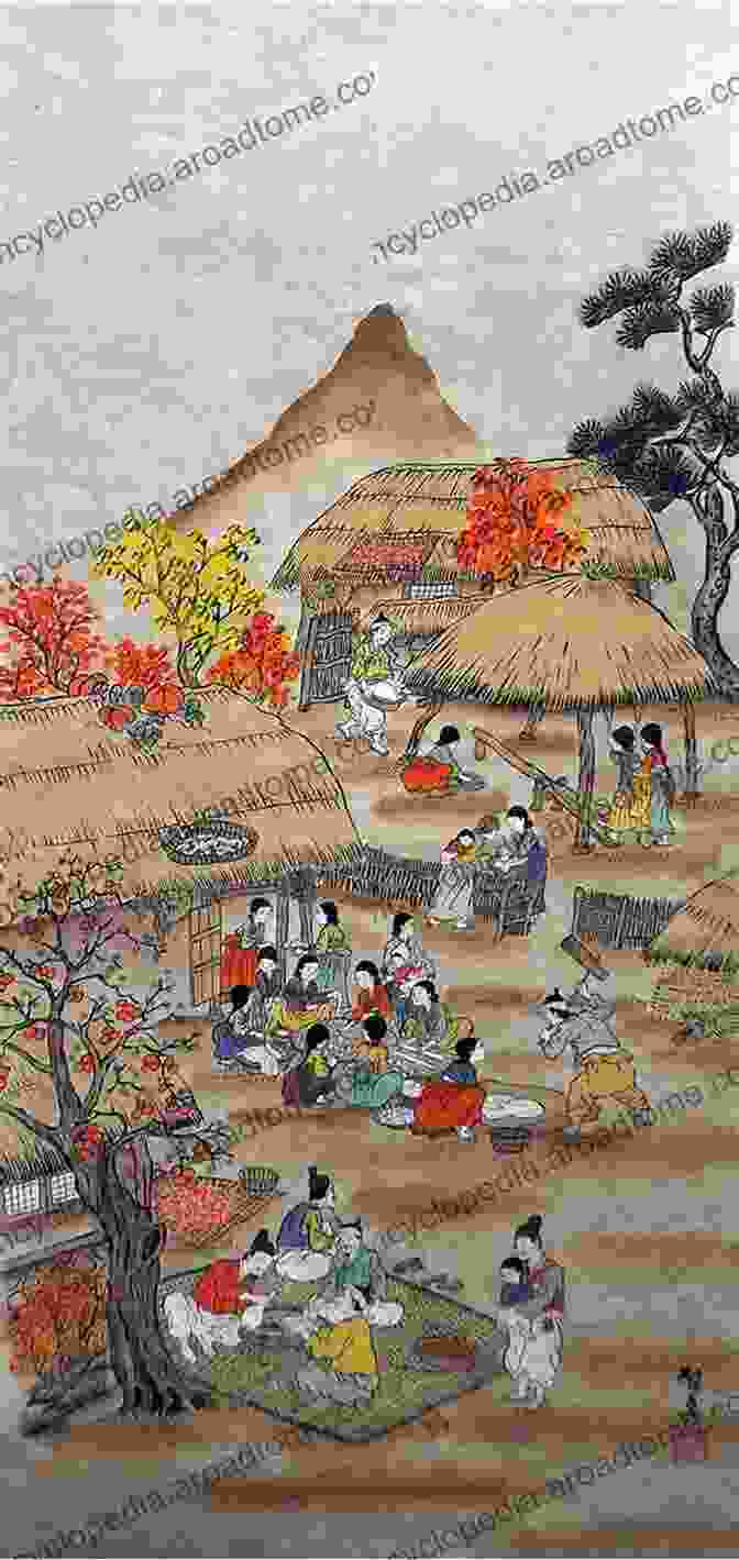 A Traditional Korean Painting Depicting A Mythical Scene From A Korean Folk Tale. Korean Mythology: Captivating Myths Legends And Folktales From Korea