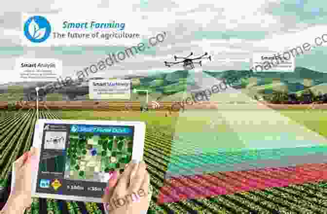 Aerial View Of A Smart Farm Using Drones And Data Analytics Country Road Abc: An Illustrated Journey Through America S Farmland