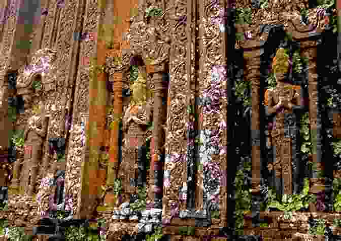 An Ancient Buddhist Temple In Vietnam, Showcasing Intricate Stone Carvings And Traditional Architecture VIETNAMESE ARCHITECTURE Carroll William Westfall