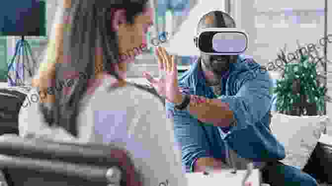 Client Using A Virtual Reality Headset During A Therapy Session Crafts And Creative Media In Therapy Fifth Edition