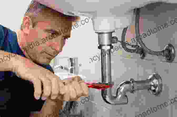 Close Up Of Plumber Fixing A Leaky Faucet, Demonstrating Plumbing Expertise Your Simple Home Handbook: 30 Projects To Help Your Home Breathe