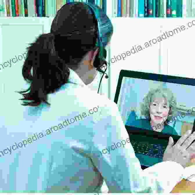 Doctor And Patient Having A Virtual Medical Consultation Genomics Driven Healthcare: Trends In Disease Prevention And Treatment