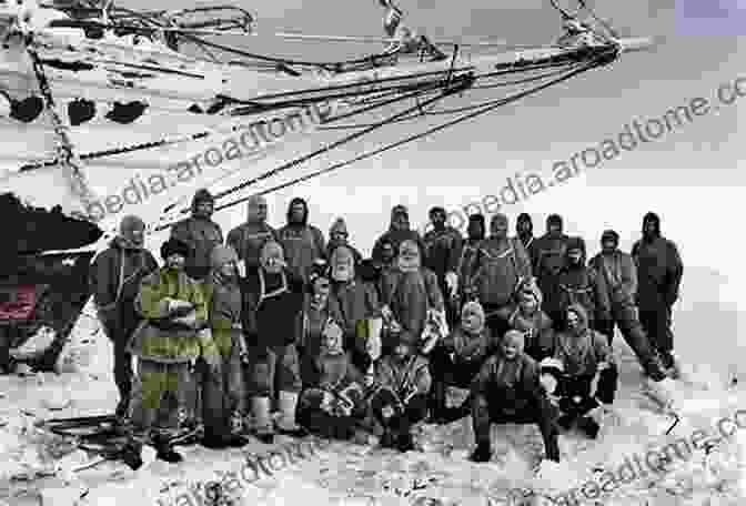 Ernest Shackleton And His Crew Smiling Amidst Adversity Cold: The Record Of An Antarctic Sledge Journey