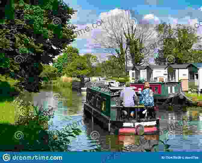 Evocative Photograph Of A Narrowboat Traversing A Tranquil Canal, Surrounded By Lush Greenery And Serene Landscapes Canal 250: The Story Of Britain S Canals