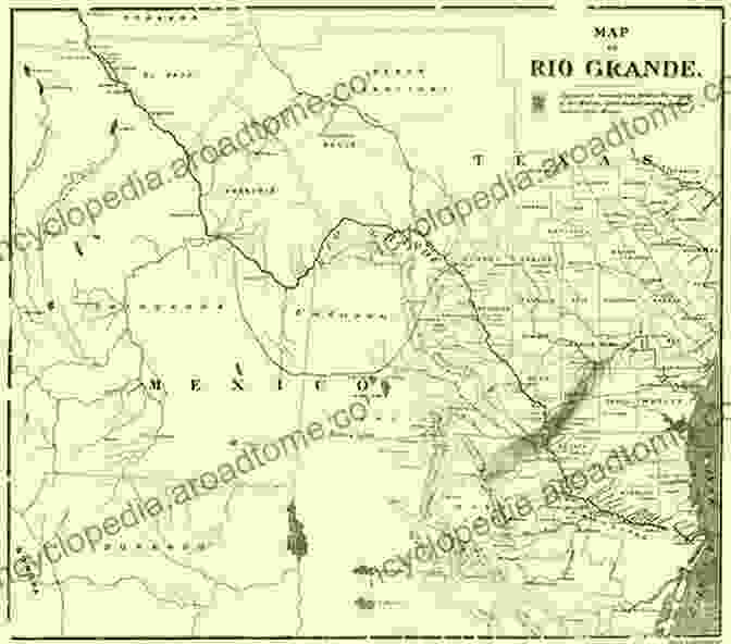 Historical Map Of The Rio Grande The Rio Grande (Explorer Library: Social Studies Explorer)