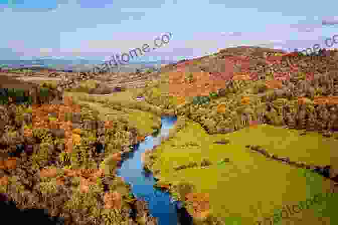 Mesmerizing View Of The River Wye From The Walking Trail. Meandering In Monmouthshire (Meandering Walking 24)