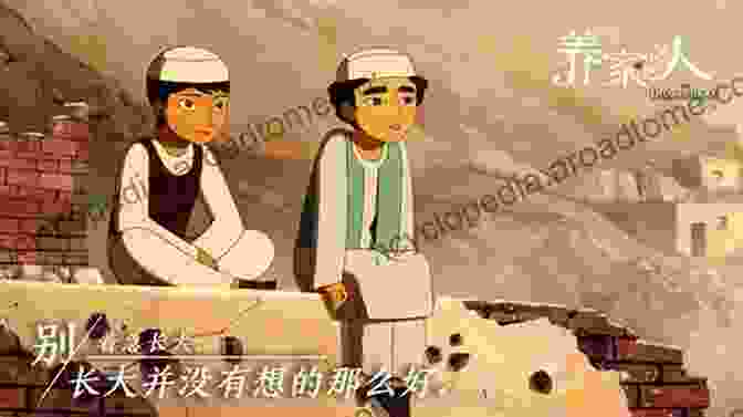 Parvana Disguised As A Boy, Wearing A Blue Baseball Cap And A Brown Shirt. Parvana S Journey (Breadwinner 2)