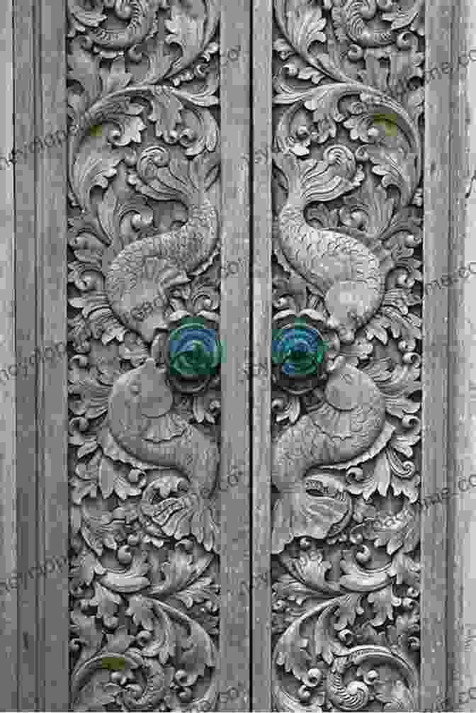 Timeless Doorway: An Ornate Wooden Door Adorned With Intricate Carvings, Hinting At The Unknown Possibilities That Lie Ahead Old Wine And New New Wine