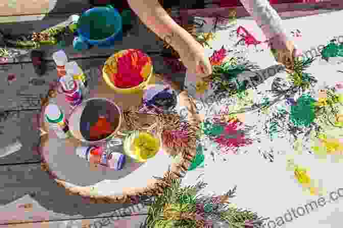 Young Children Engaged In Art Therapy, Creating With Paints And Brushes Art Therapy In The Early Years: Therapeutic Interventions With Infants Toddlers And Their Families